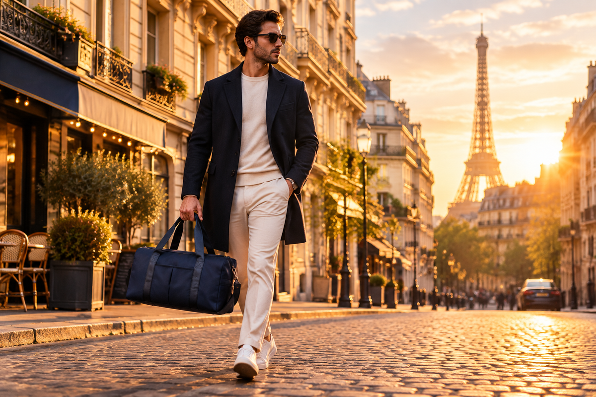 Bannière avec le vrai produit - Paris